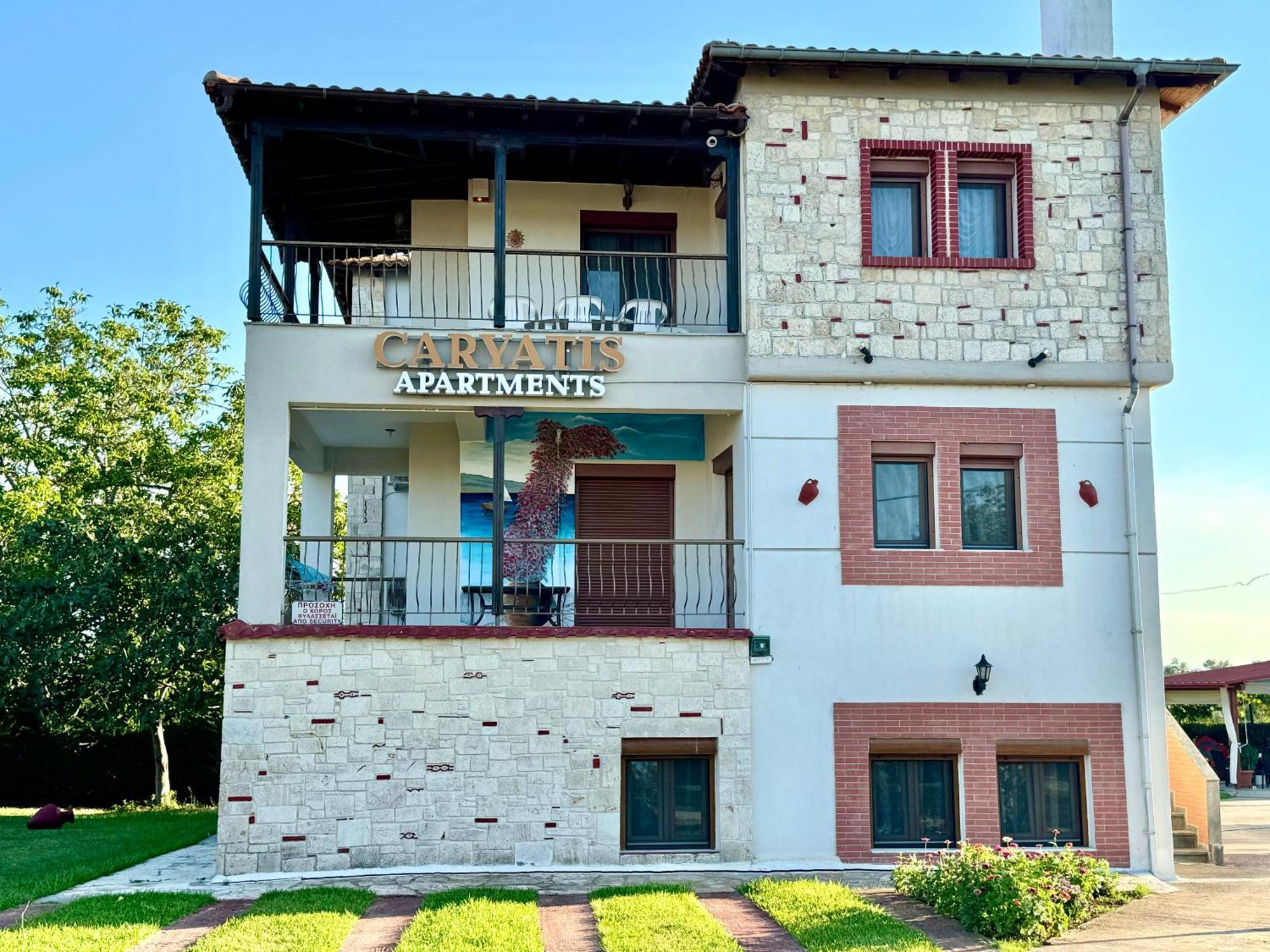 Caryatis Ntoridis Studios & Apartments In Afitos 外观 照片
